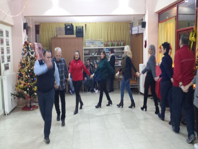 Κόλιντα party στο σύλλογο 23-12-2017.