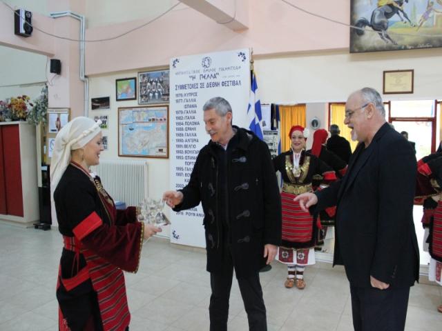 Επίσκεψη στον Όμιλό μας του Στρατηγού και επικεφαλής της ΠΑΤΡΙΕ Ελευθ. Συναδινού